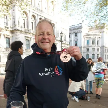 Nick Taylor - has finished the London Marathon 2024,an unbelievable day and a fantastic charity Brain Research UK.